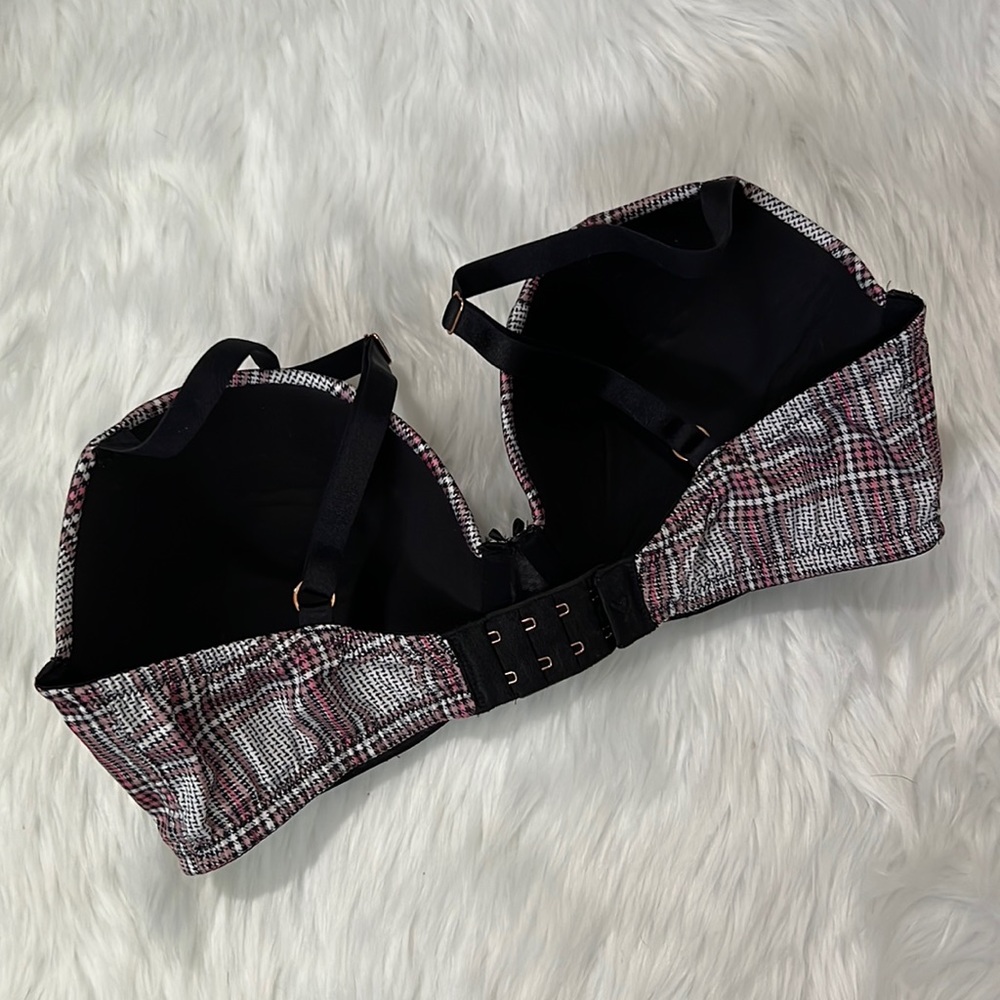 Victoria’s Secret Dream Angels Demi plaid smooth bra 32DDD - Picture 2 of 7